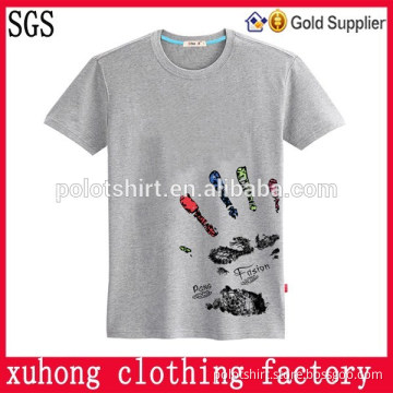 Wholesale Mens t shirt short sleeve custom design factory in china